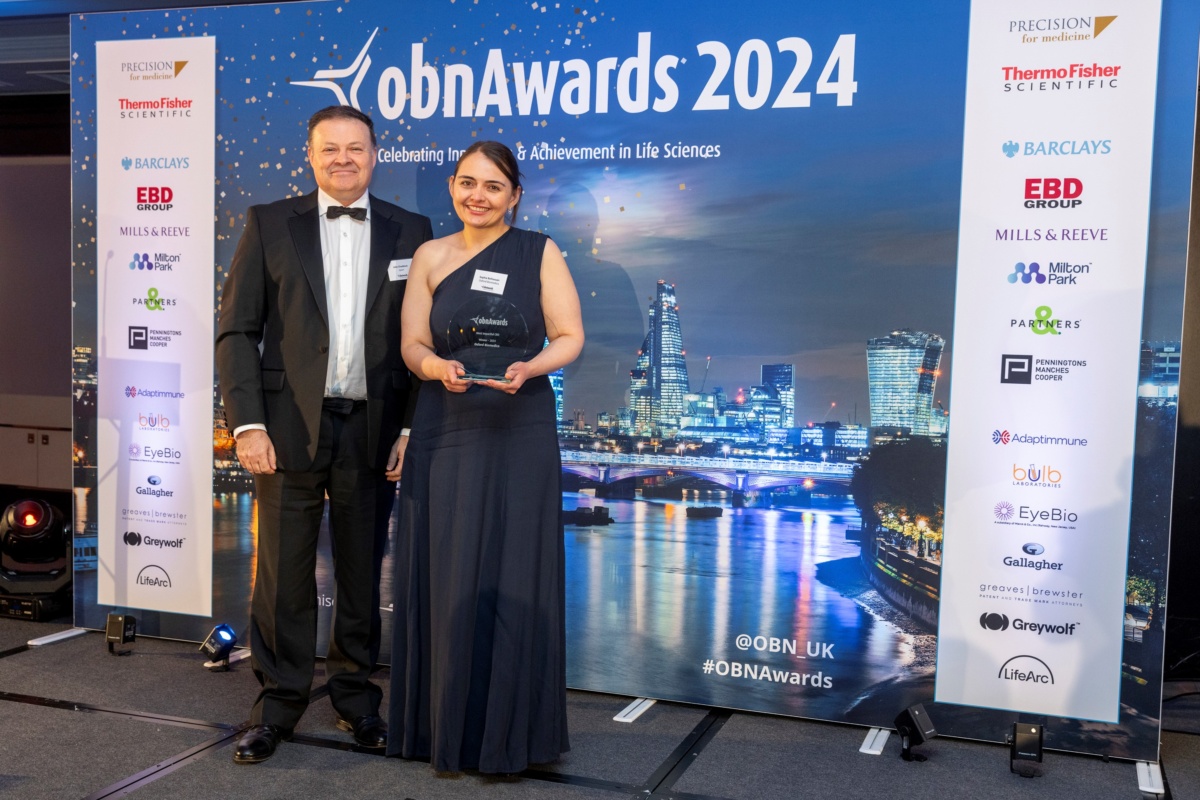 The Most Impactful CRO Awards Winner_Oxford Biomedica_OBN Awards 2024