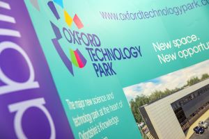 Oxford Technology Park erxhibition stand